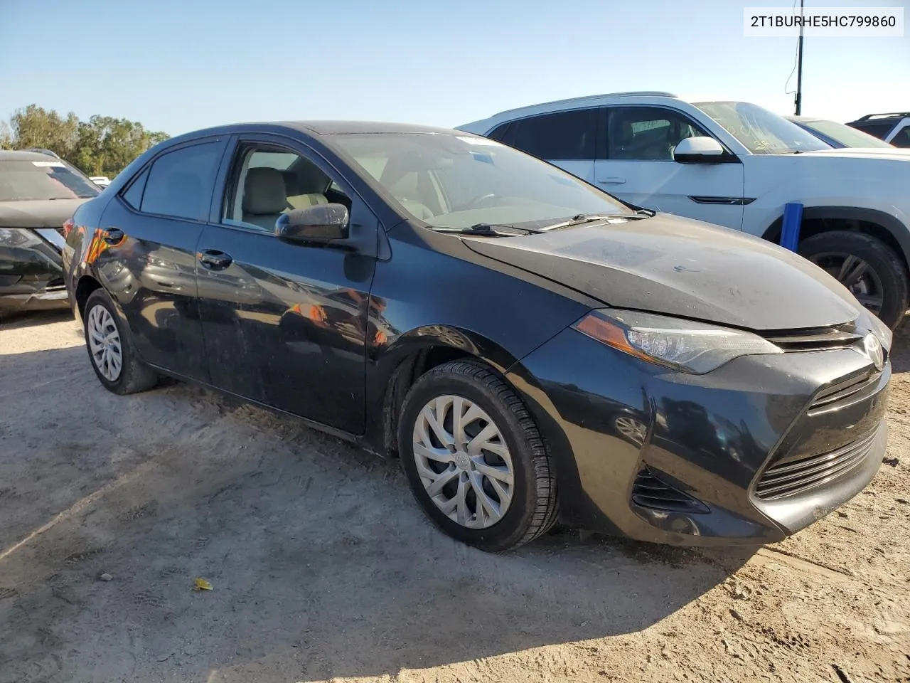 2017 Toyota Corolla L VIN: 2T1BURHE5HC799860 Lot: 76172934