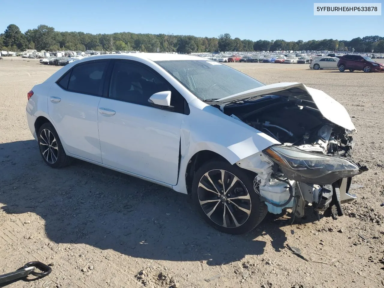 2017 Toyota Corolla L VIN: 5YFBURHE6HP633878 Lot: 76379124