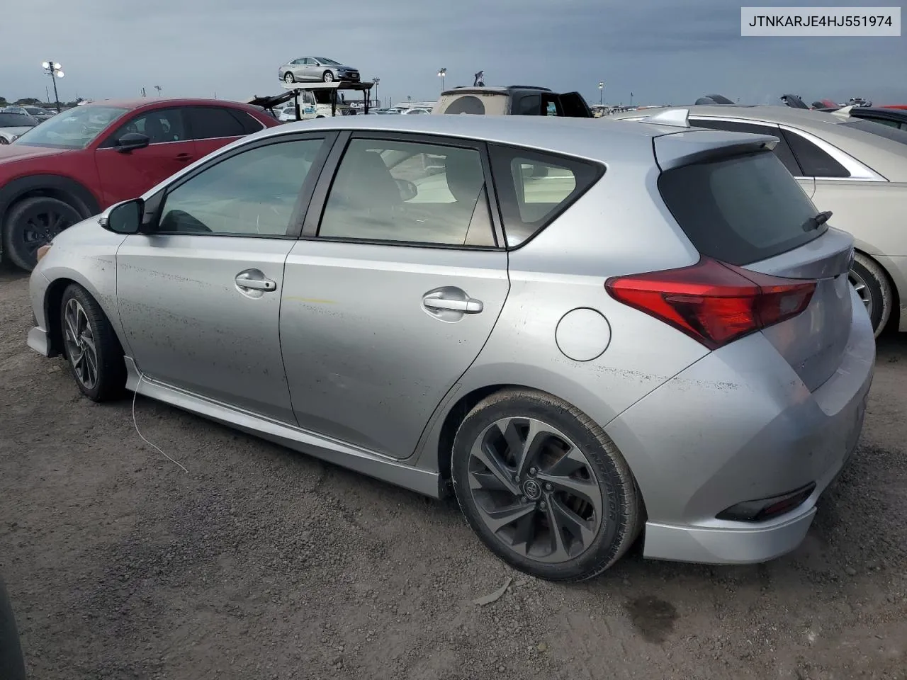 2017 Toyota Corolla Im VIN: JTNKARJE4HJ551974 Lot: 76714704