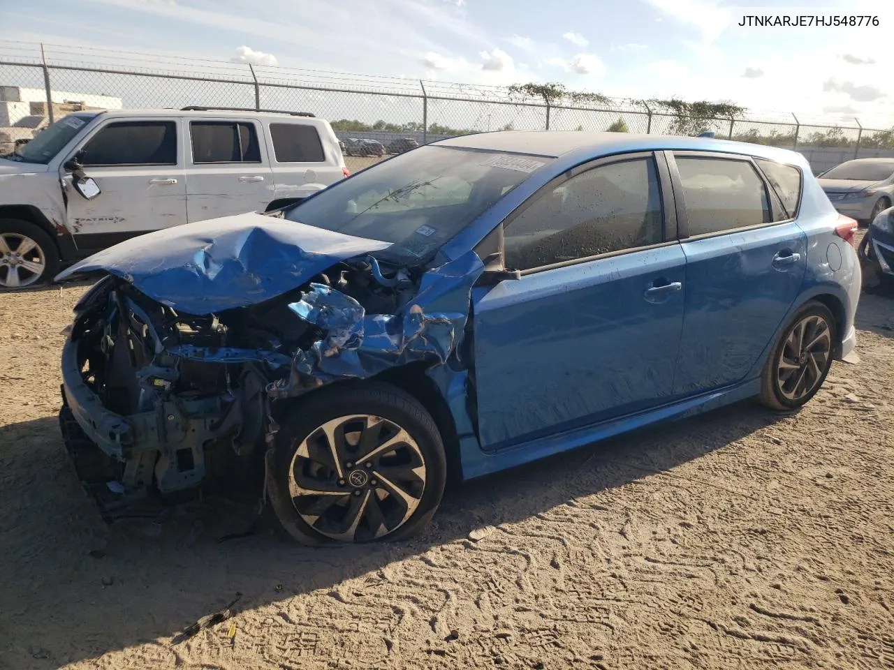 2017 Toyota Corolla Im VIN: JTNKARJE7HJ548776 Lot: 76824404