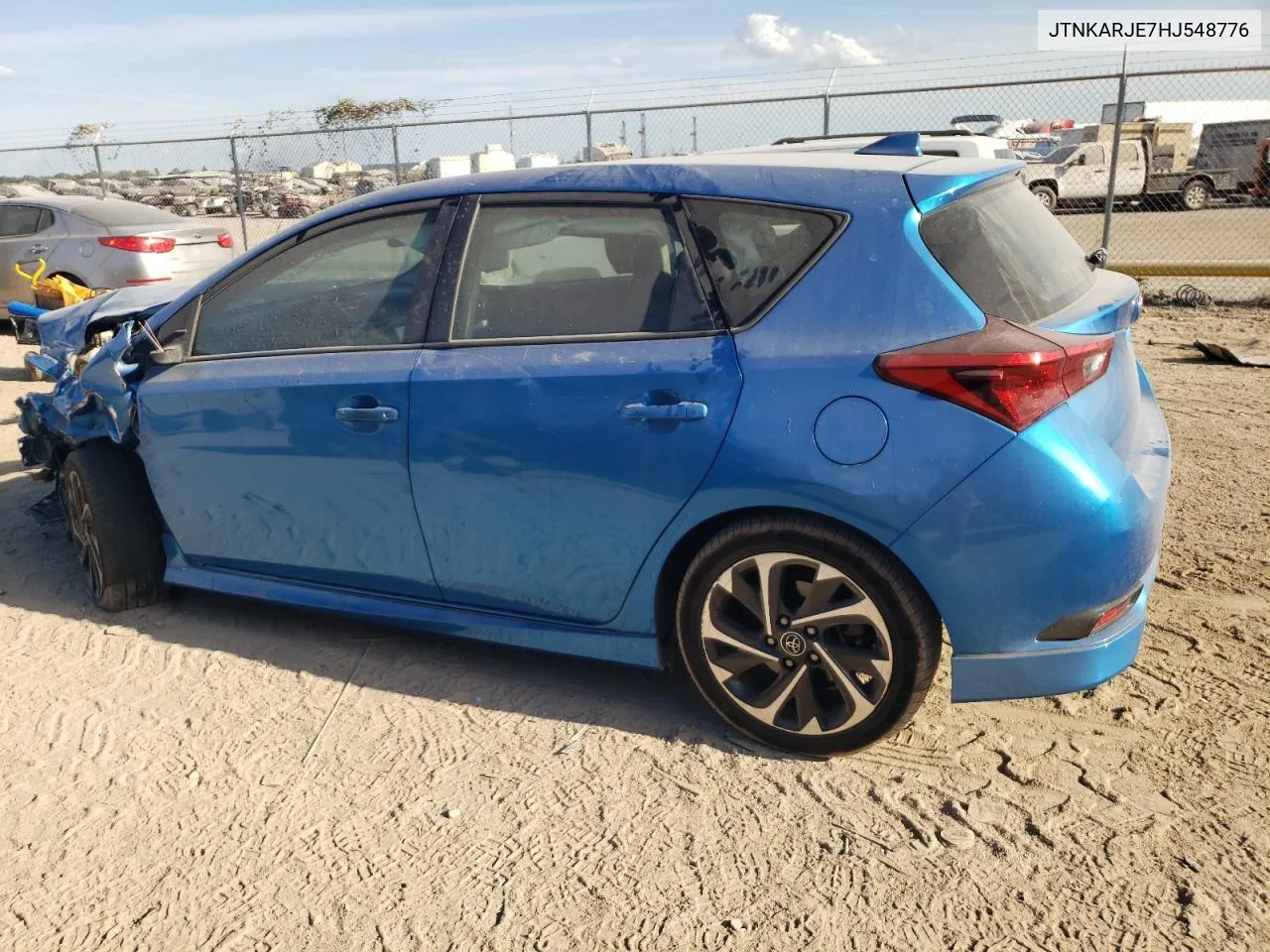 2017 Toyota Corolla Im VIN: JTNKARJE7HJ548776 Lot: 76824404