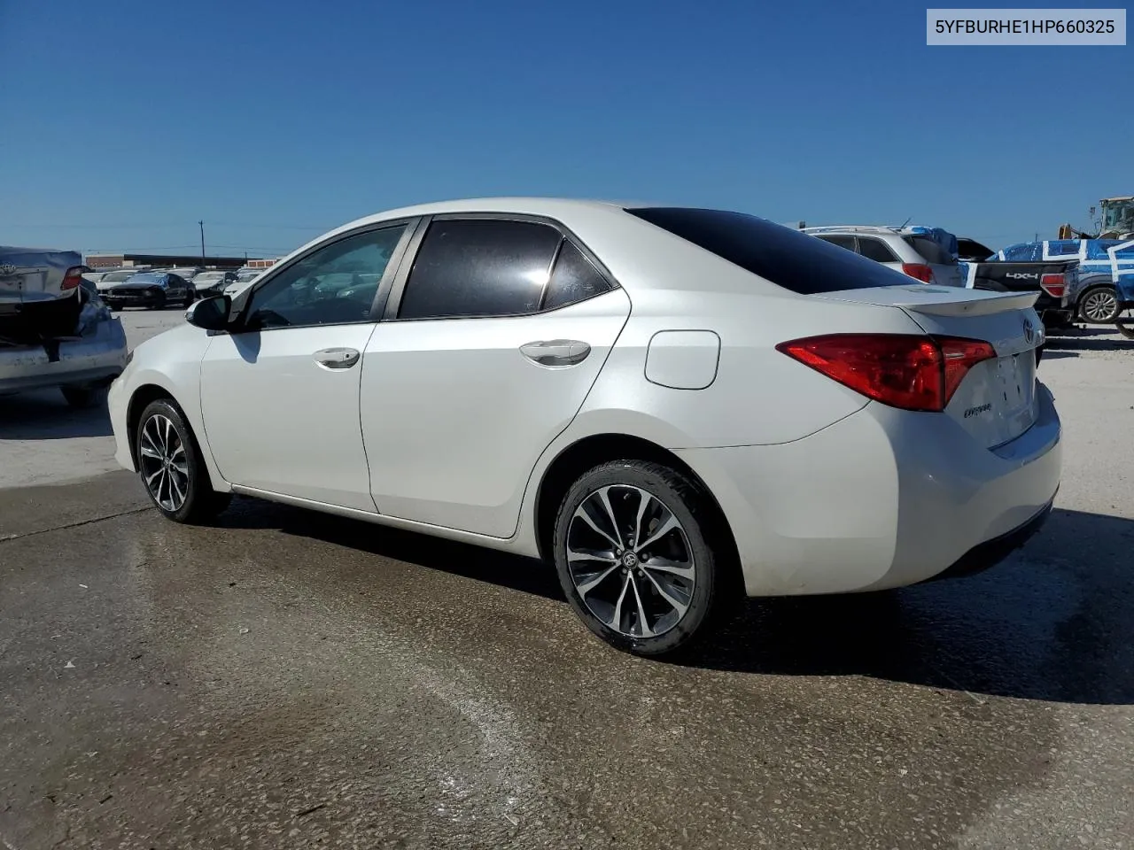 2017 Toyota Corolla L VIN: 5YFBURHE1HP660325 Lot: 77160024