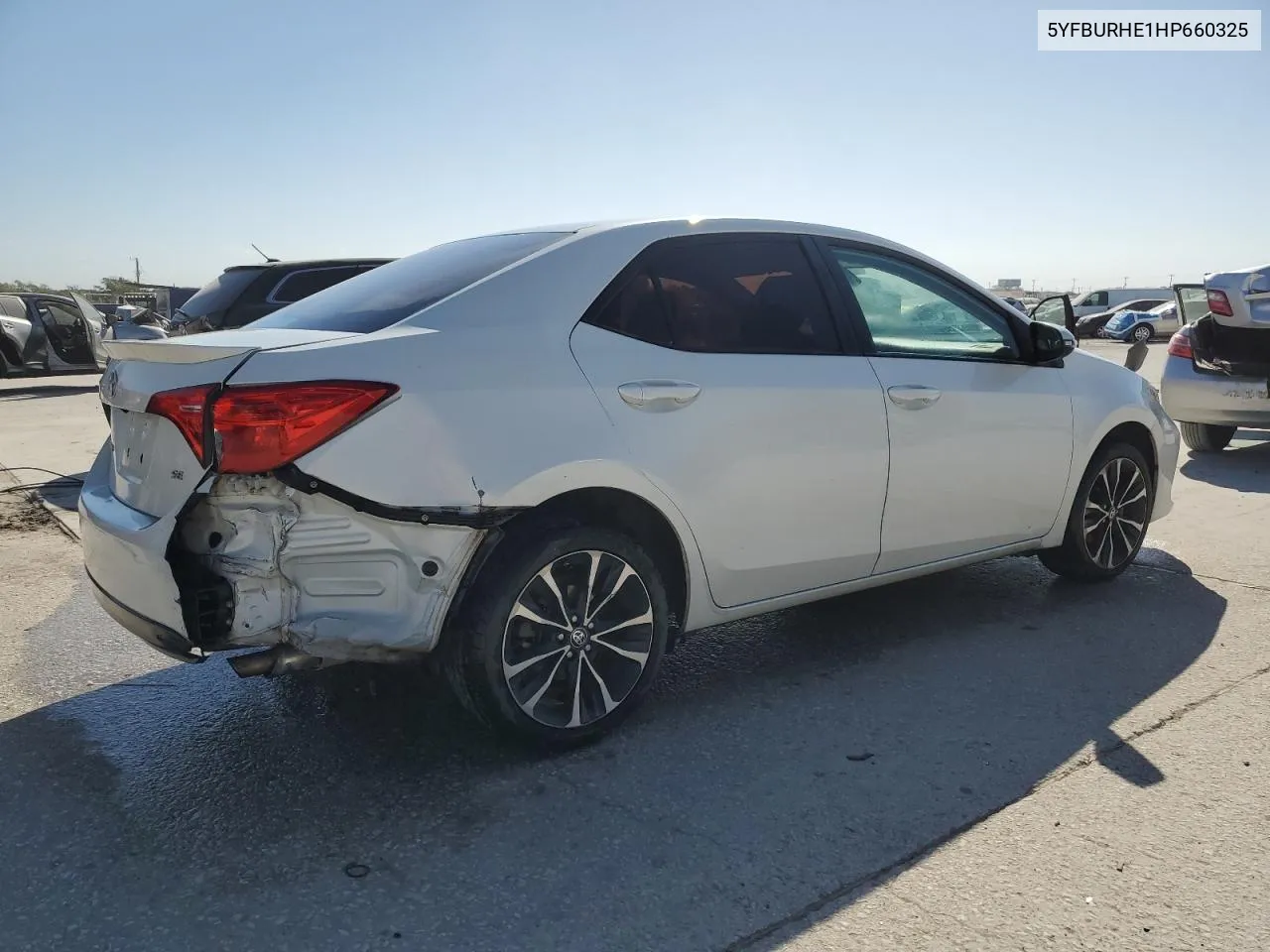 2017 Toyota Corolla L VIN: 5YFBURHE1HP660325 Lot: 77160024