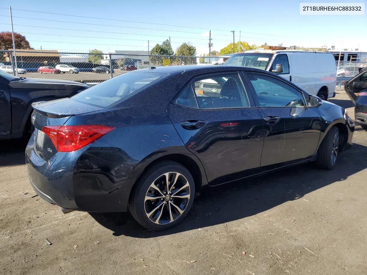 2017 Toyota Corolla L VIN: 2T1BURHE6HC883332 Lot: 77467054