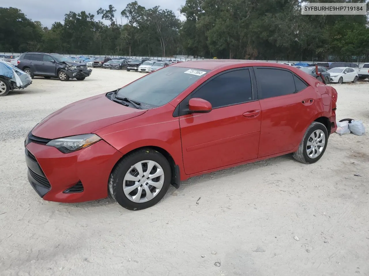 5YFBURHE9HP719184 2017 Toyota Corolla L