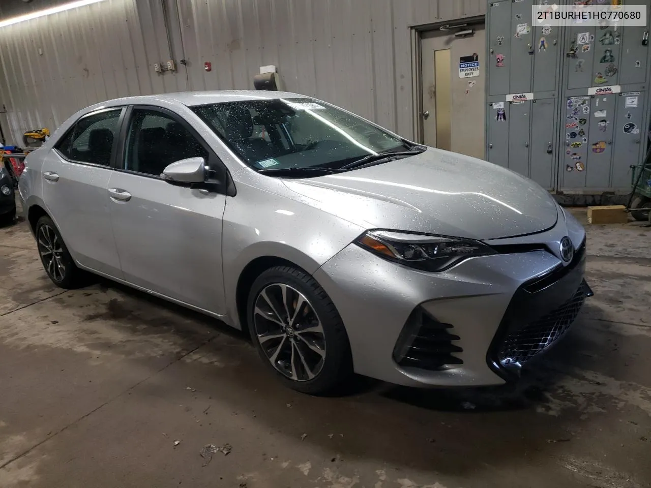 2017 Toyota Corolla L VIN: 2T1BURHE1HC770680 Lot: 77607194