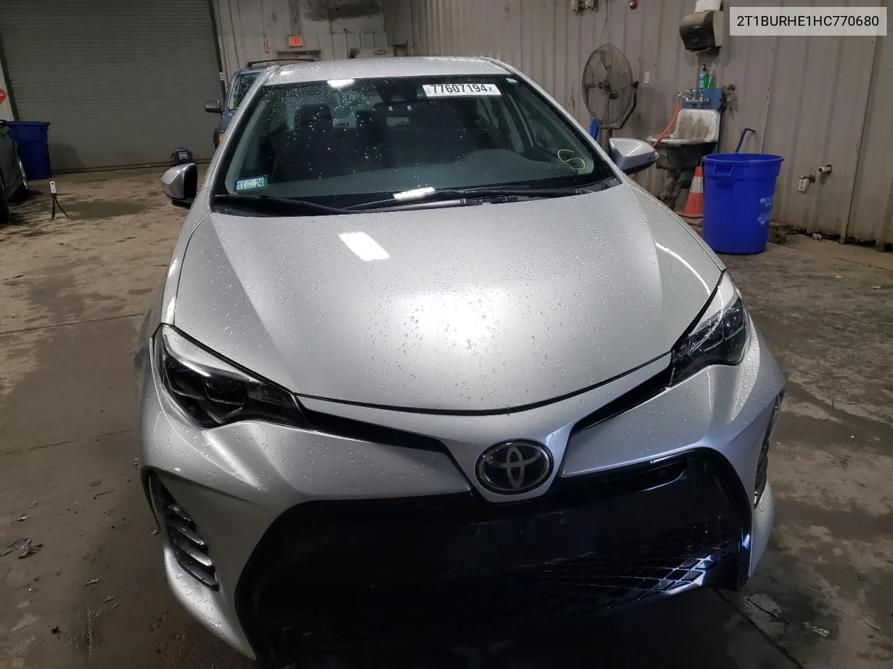 2017 Toyota Corolla L VIN: 2T1BURHE1HC770680 Lot: 77607194