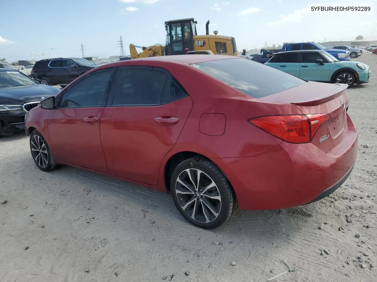 2017 Toyota Corolla L VIN: 5YFBURHE0HP592289 Lot: 77645804