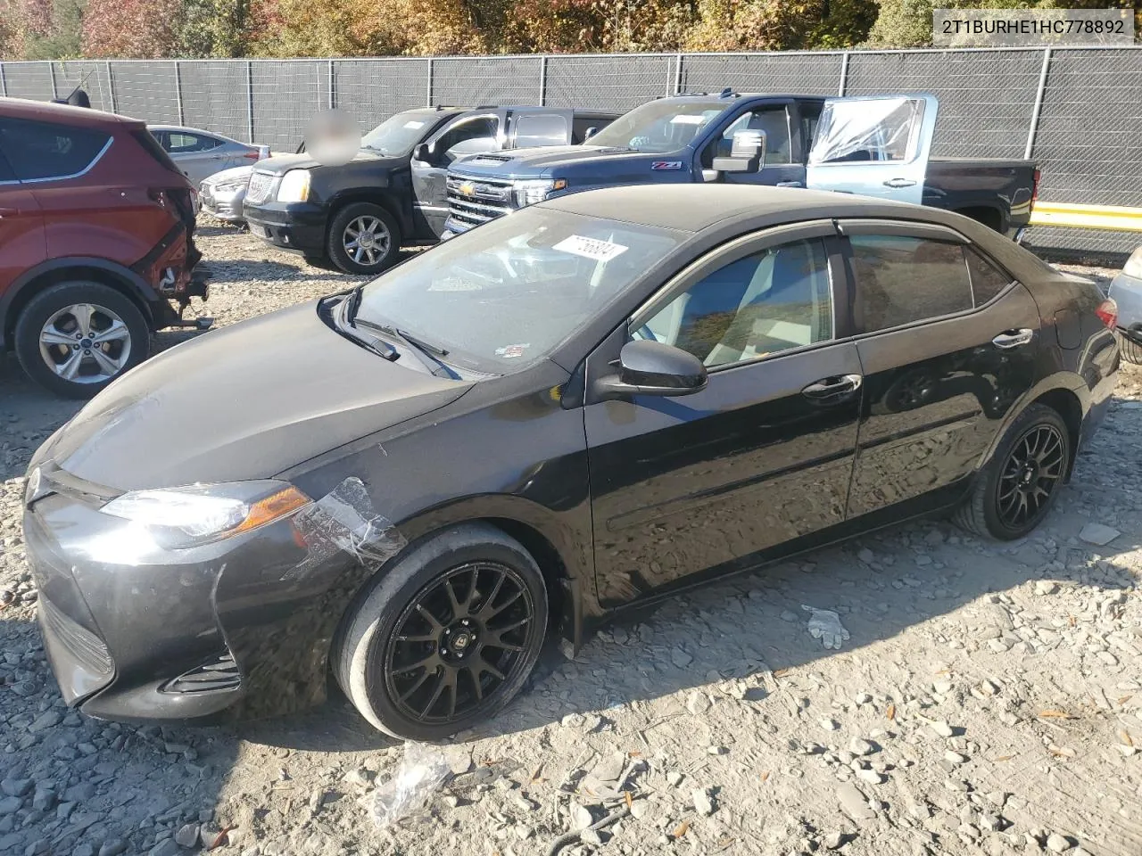 2T1BURHE1HC778892 2017 Toyota Corolla L