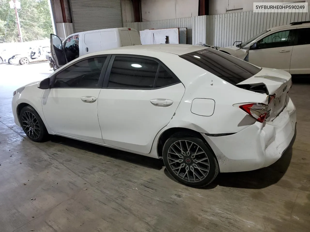 2017 Toyota Corolla L VIN: 5YFBURHE0HP590249 Lot: 77802624