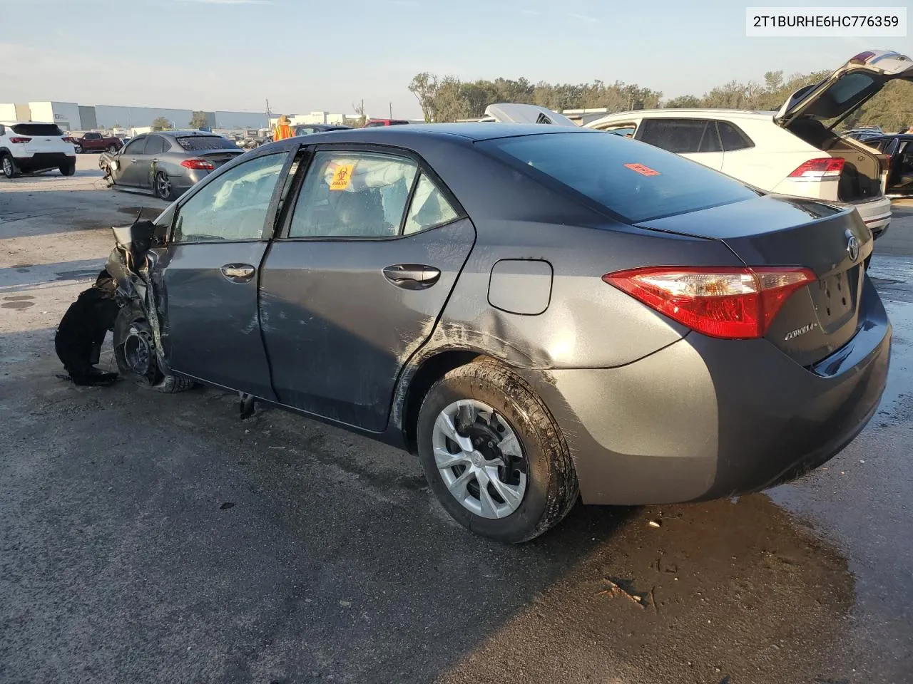 2017 Toyota Corolla L VIN: 2T1BURHE6HC776359 Lot: 77877144