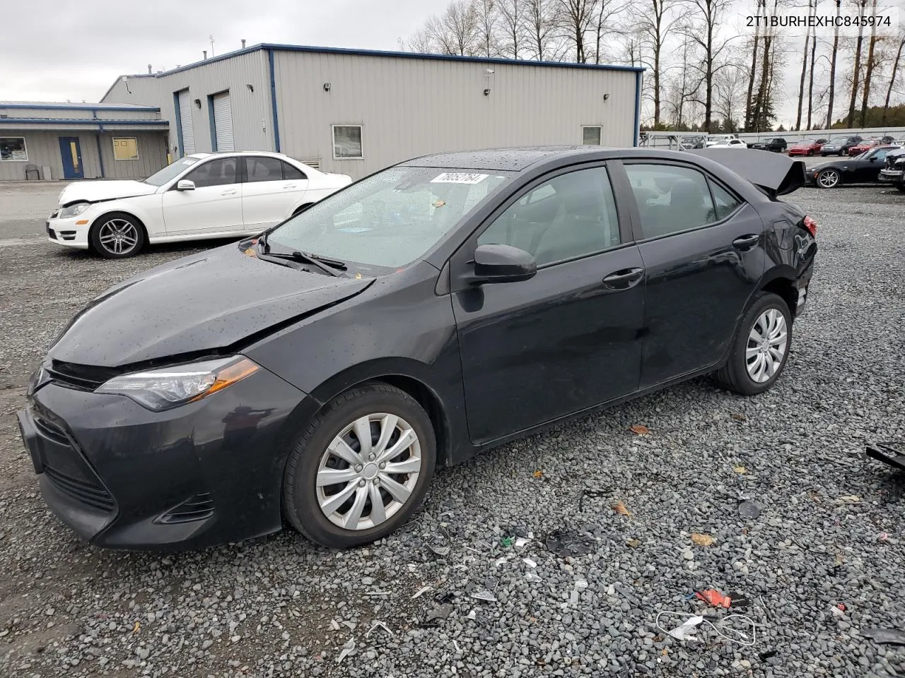 2017 Toyota Corolla L VIN: 2T1BURHEXHC845974 Lot: 78052764