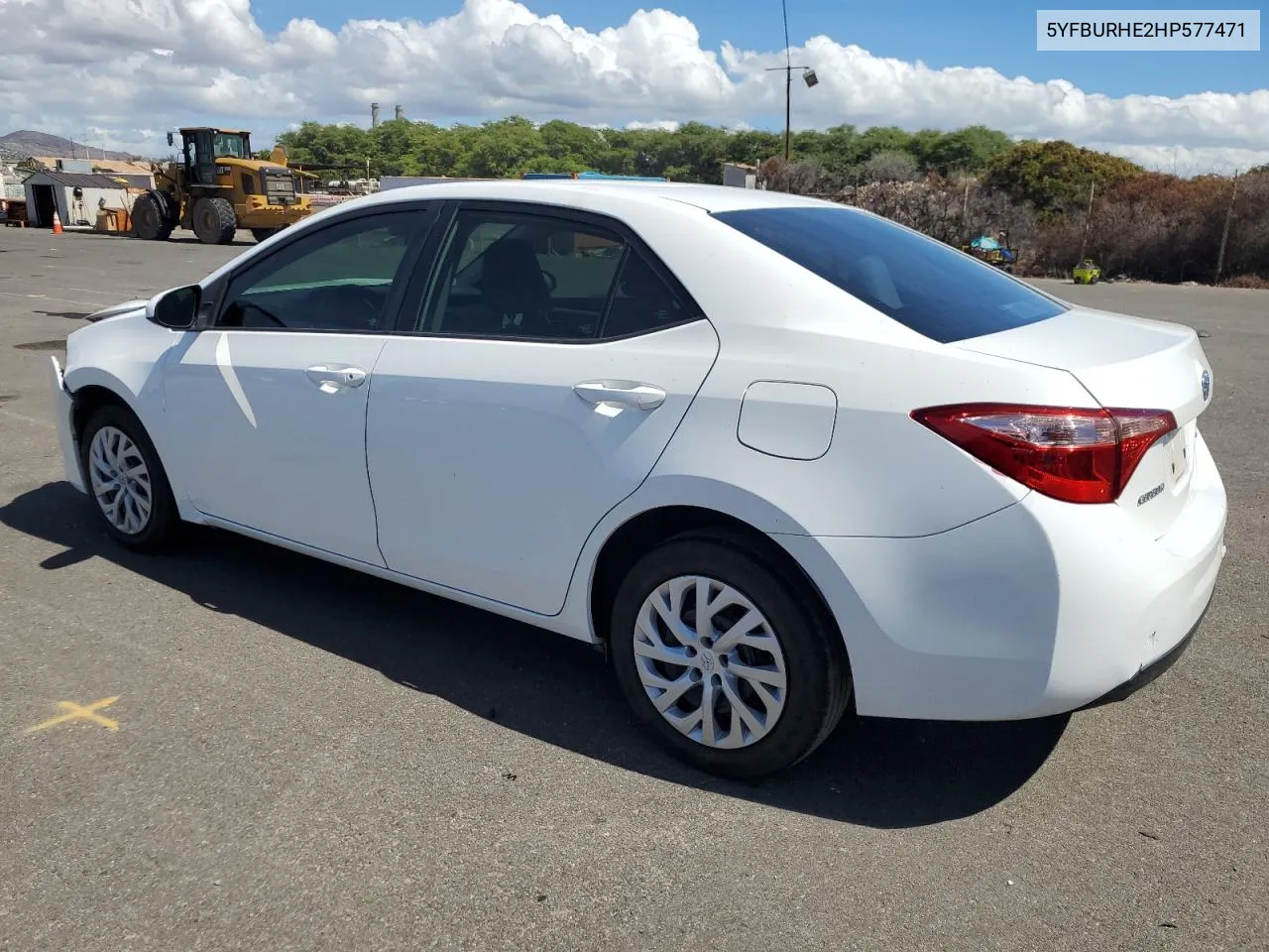 2017 Toyota Corolla L VIN: 5YFBURHE2HP577471 Lot: 78103244