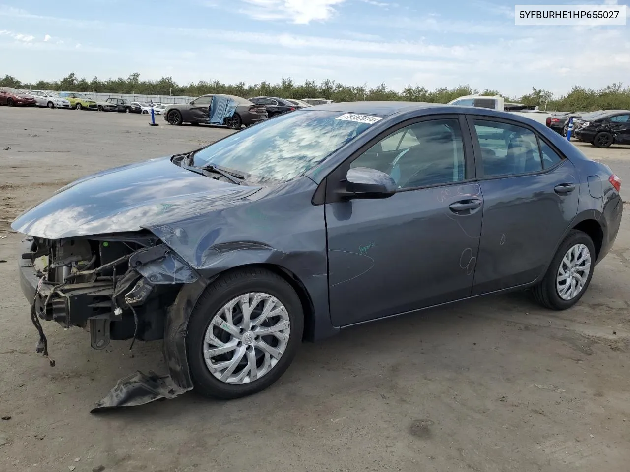 5YFBURHE1HP655027 2017 Toyota Corolla L