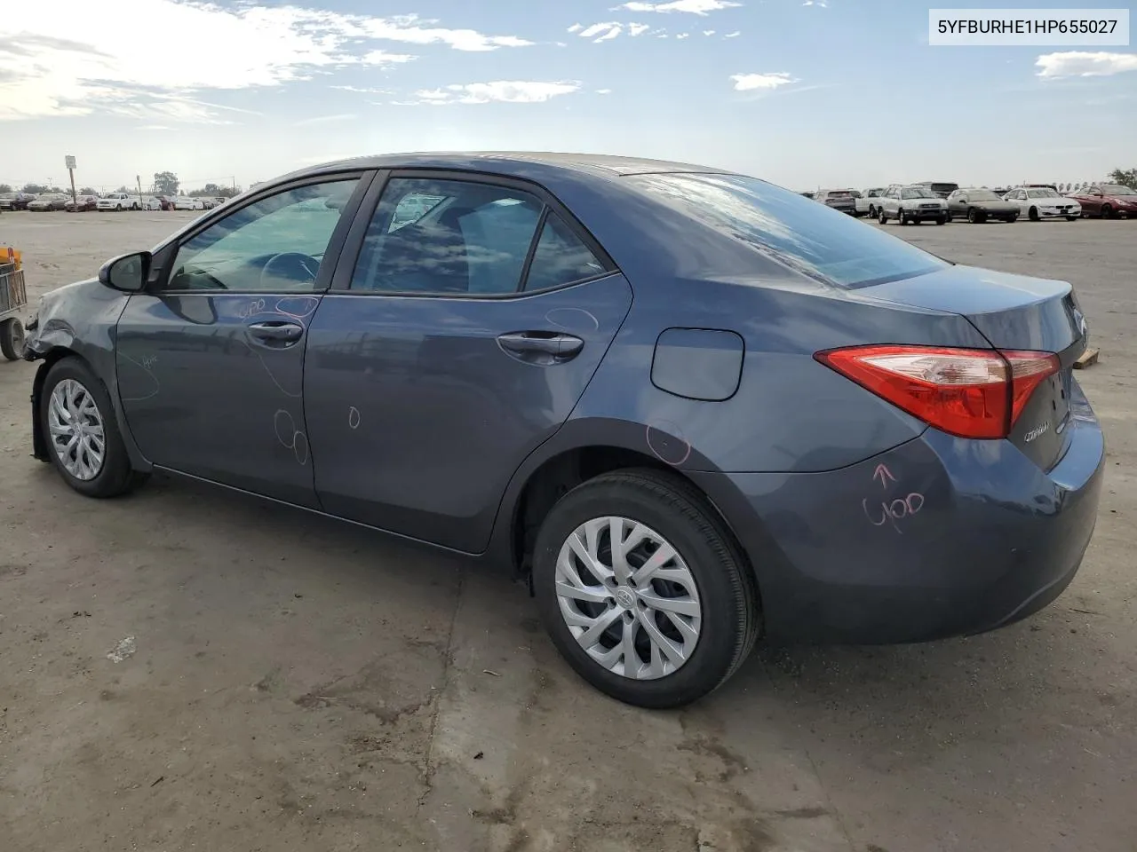 5YFBURHE1HP655027 2017 Toyota Corolla L