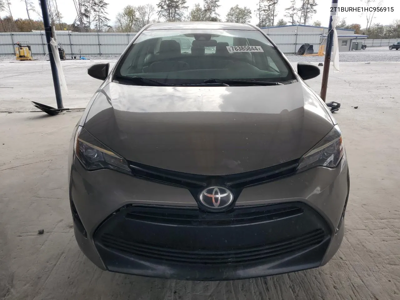 2017 Toyota Corolla L VIN: 2T1BURHE1HC956915 Lot: 78385844