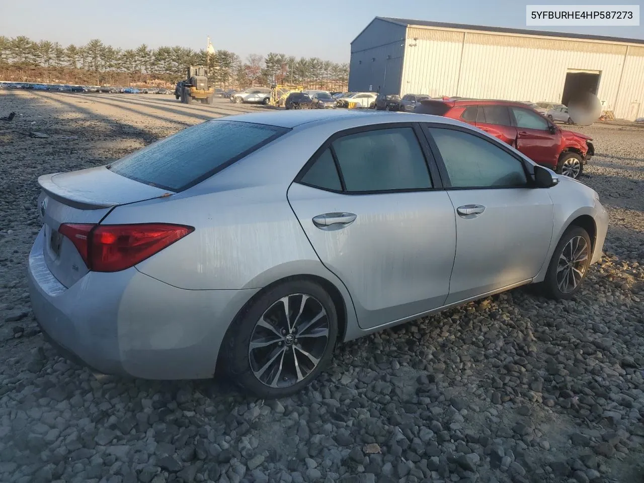 2017 Toyota Corolla L VIN: 5YFBURHE4HP587273 Lot: 78519624