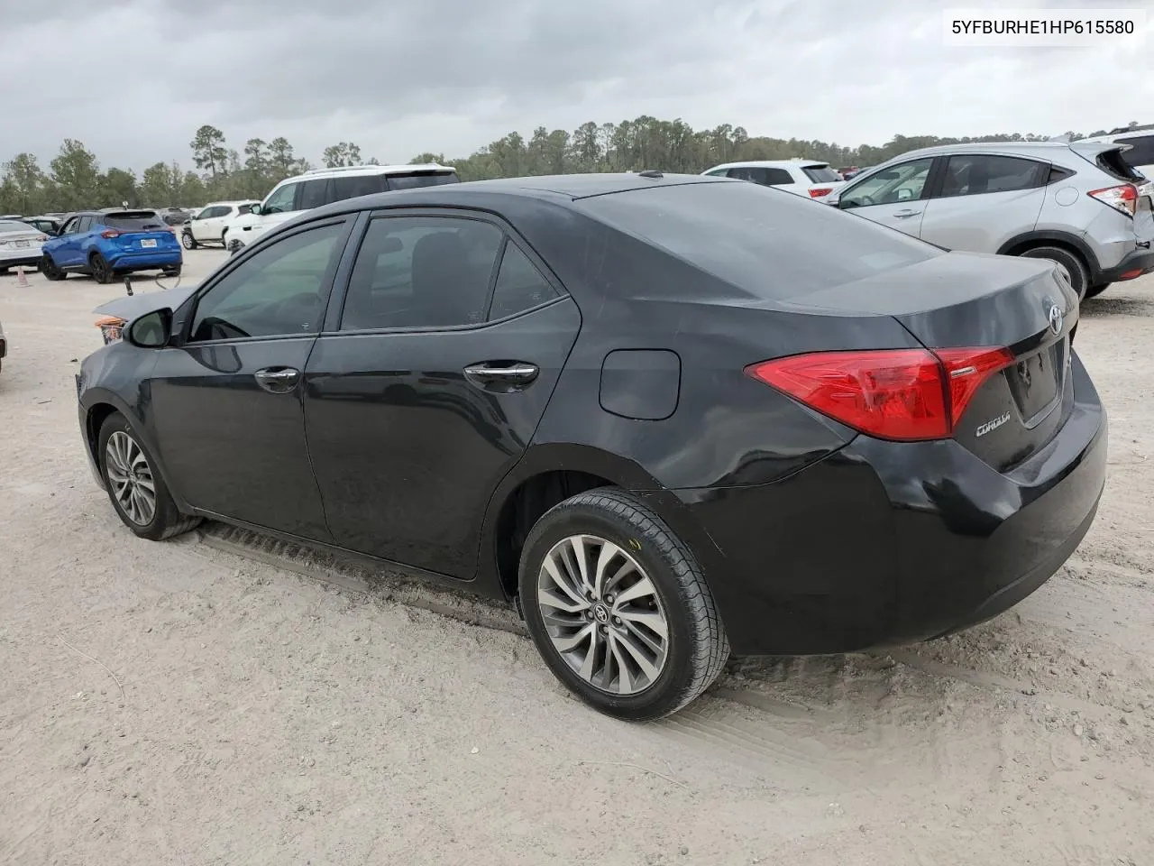 2017 Toyota Corolla L VIN: 5YFBURHE1HP615580 Lot: 78520324