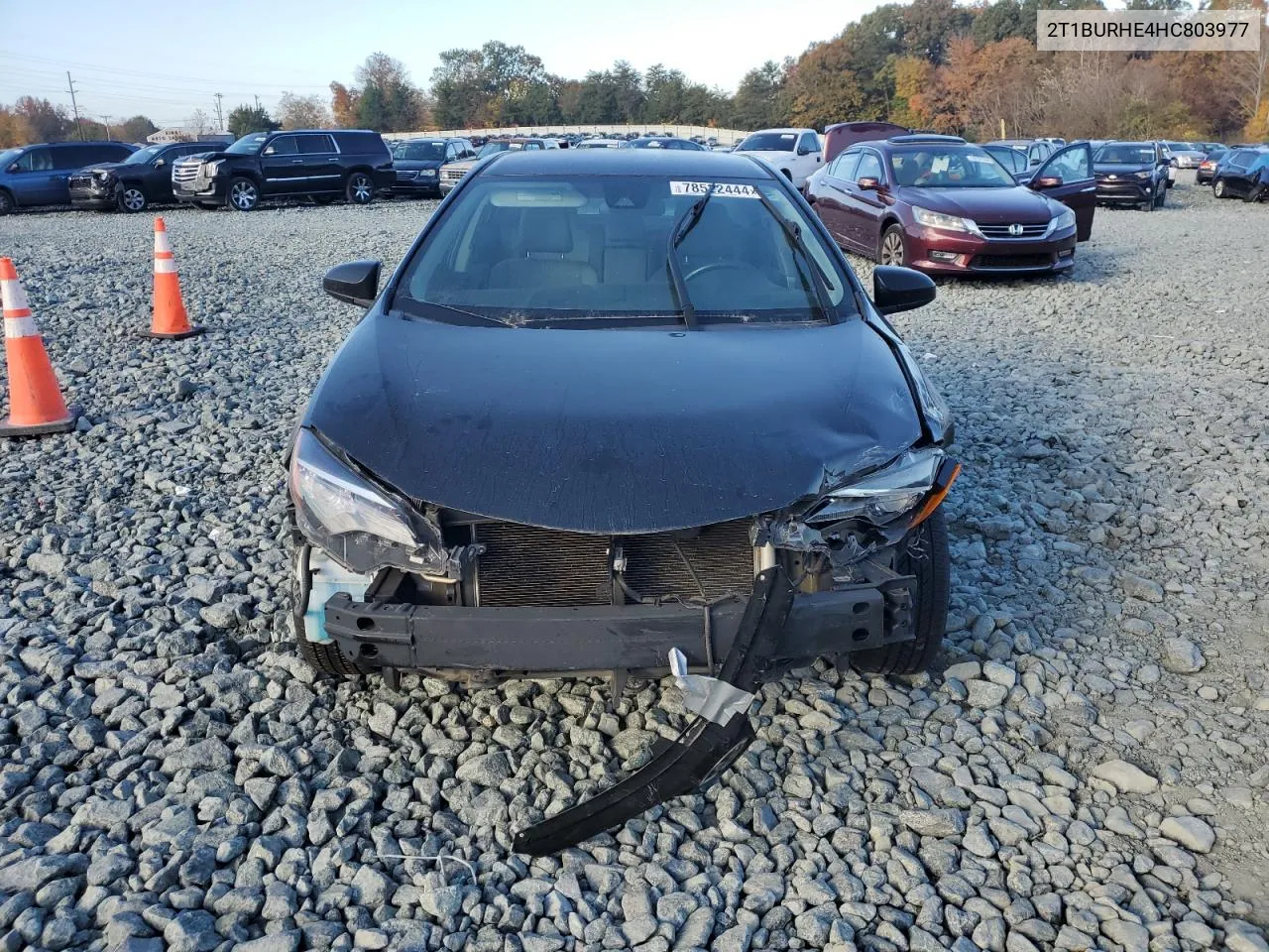 2017 Toyota Corolla L VIN: 2T1BURHE4HC803977 Lot: 78522444