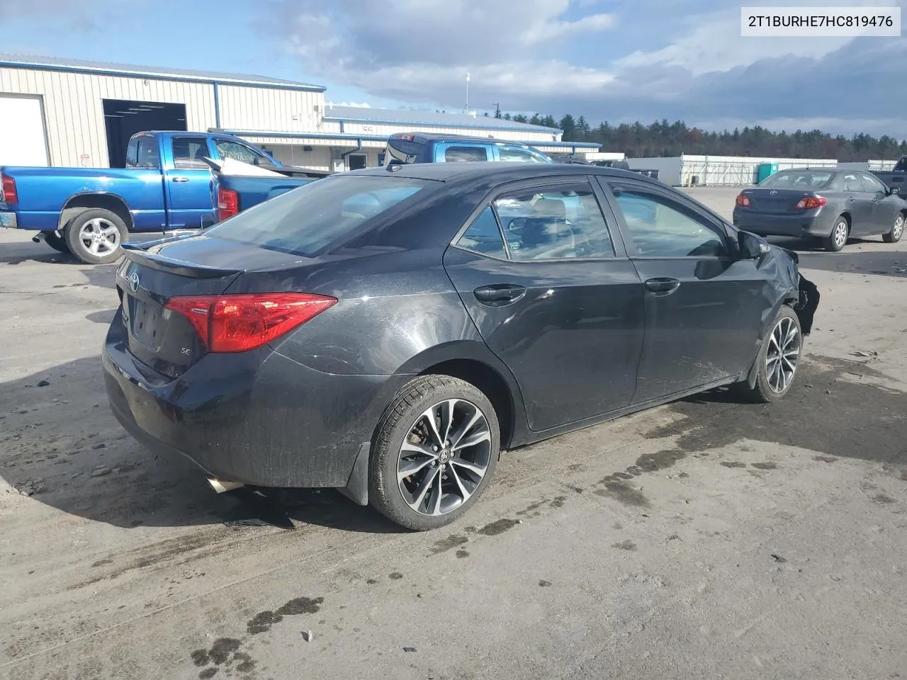 2017 Toyota Corolla L VIN: 2T1BURHE7HC819476 Lot: 78692824