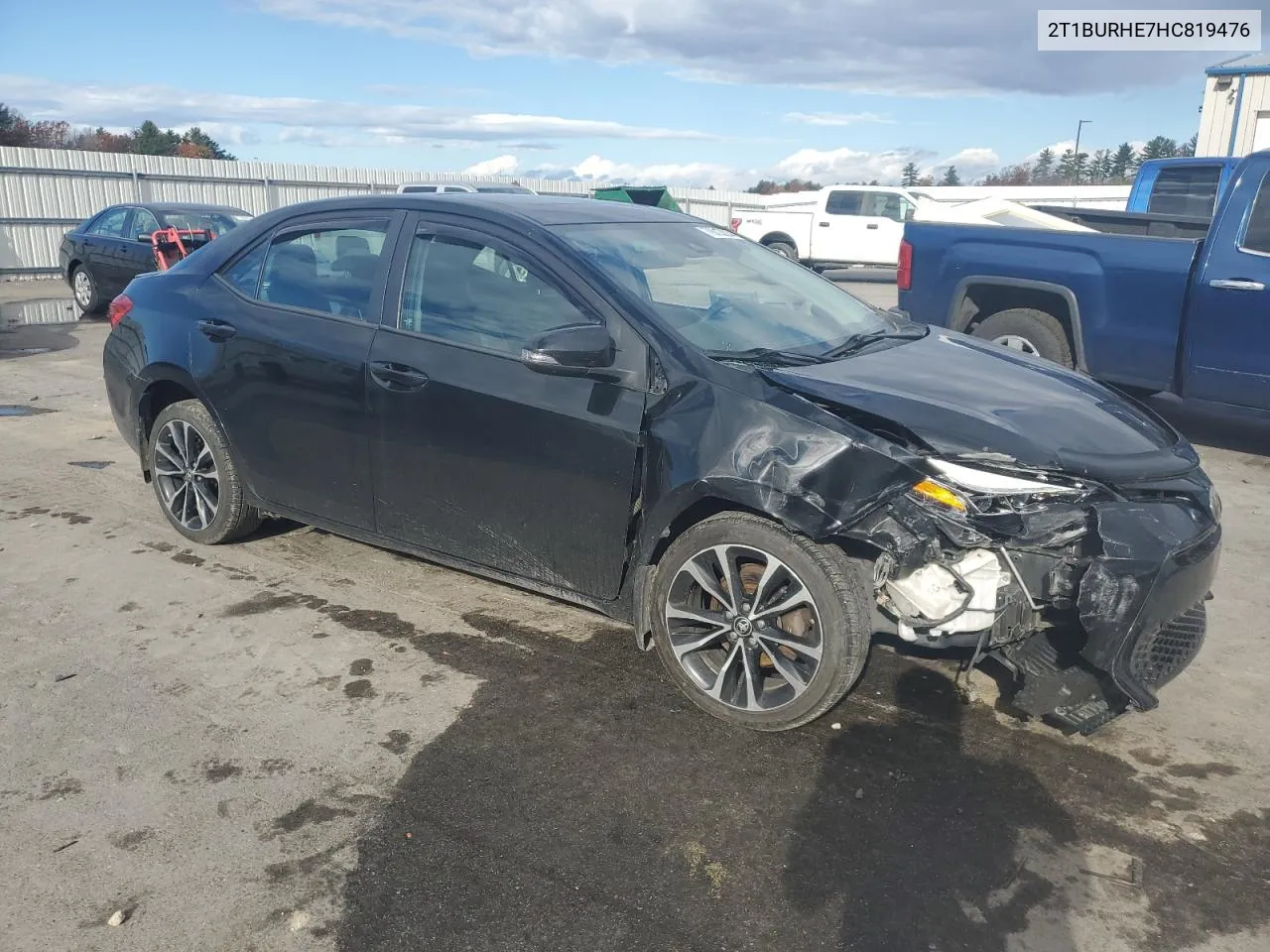 2017 Toyota Corolla L VIN: 2T1BURHE7HC819476 Lot: 78692824