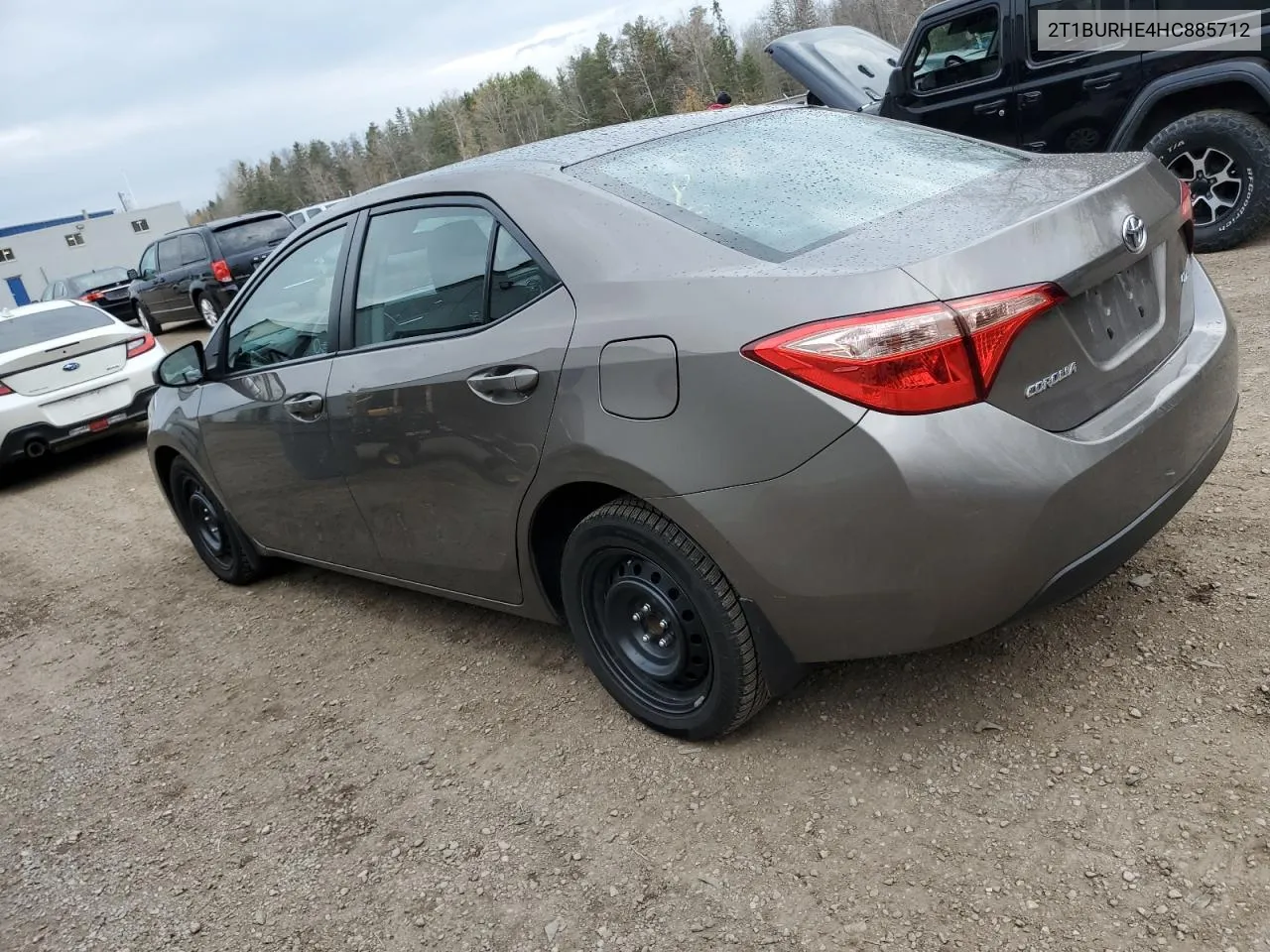 2017 Toyota Corolla L VIN: 2T1BURHE4HC885712 Lot: 78724584