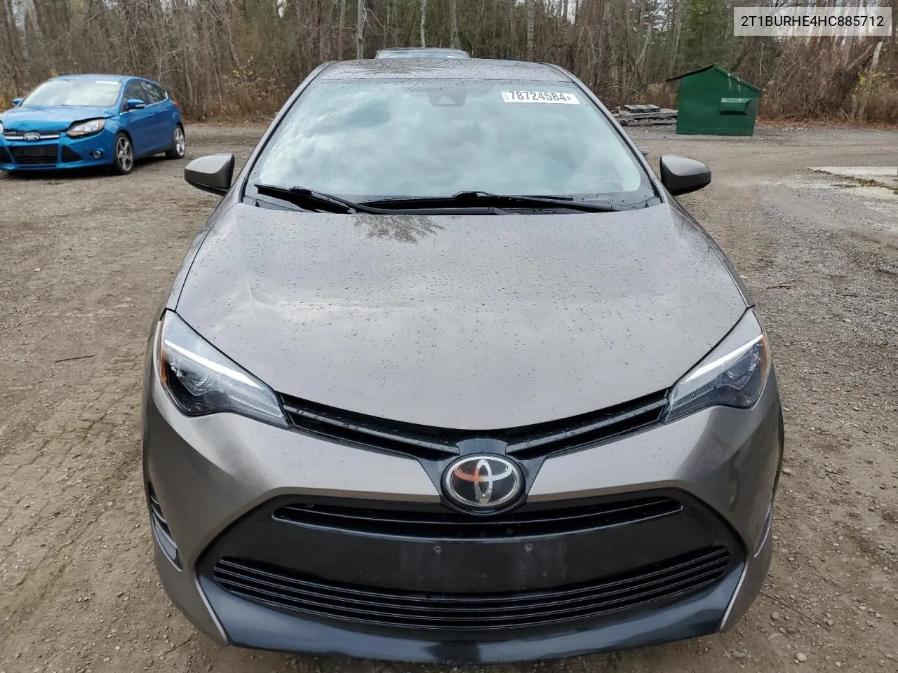 2017 Toyota Corolla L VIN: 2T1BURHE4HC885712 Lot: 78724584