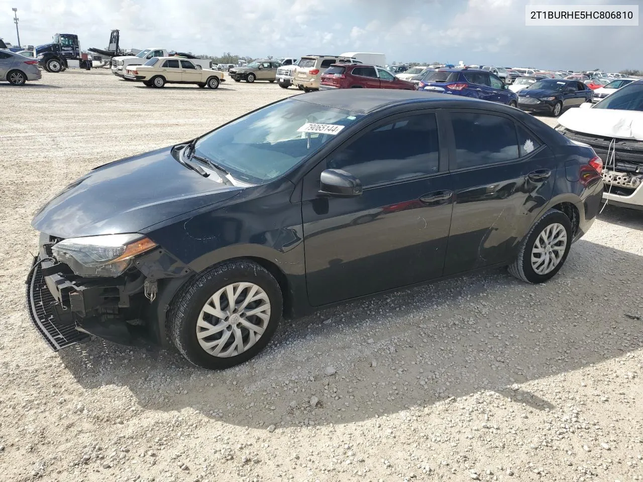 2017 Toyota Corolla L VIN: 2T1BURHE5HC806810 Lot: 79065144