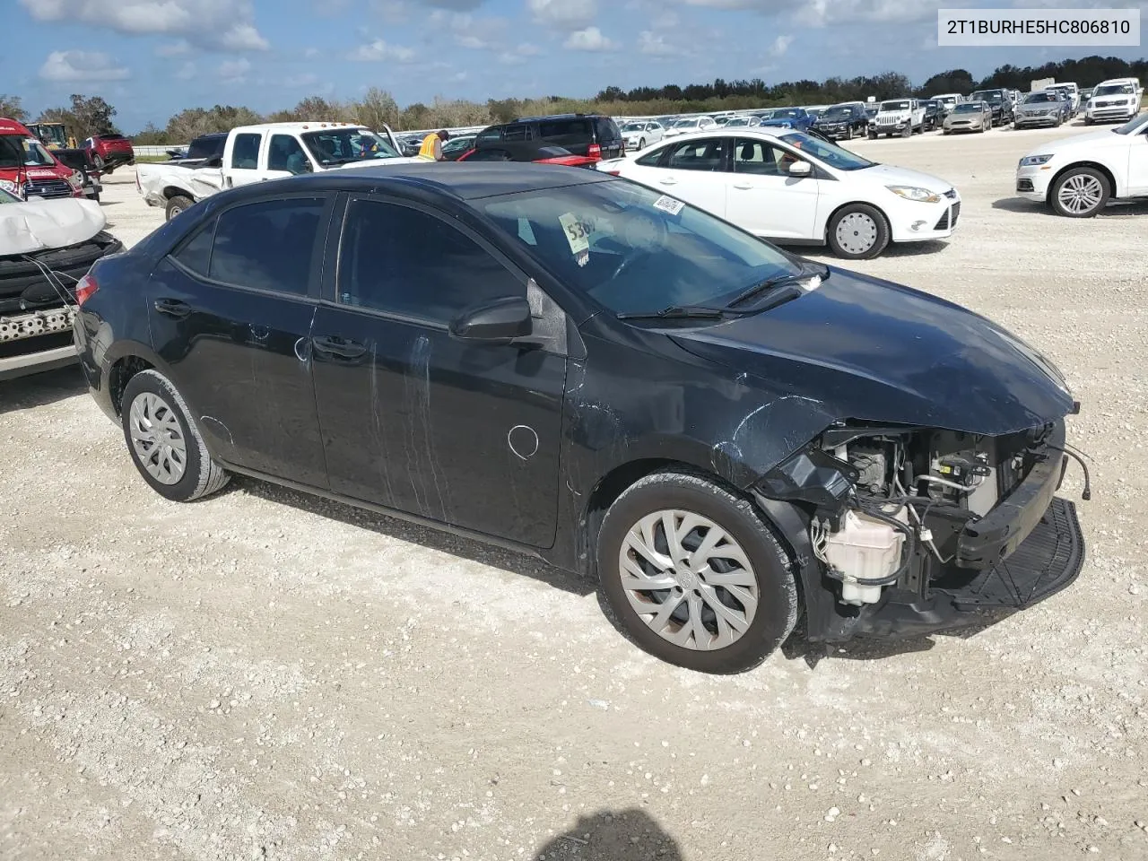 2017 Toyota Corolla L VIN: 2T1BURHE5HC806810 Lot: 79065144