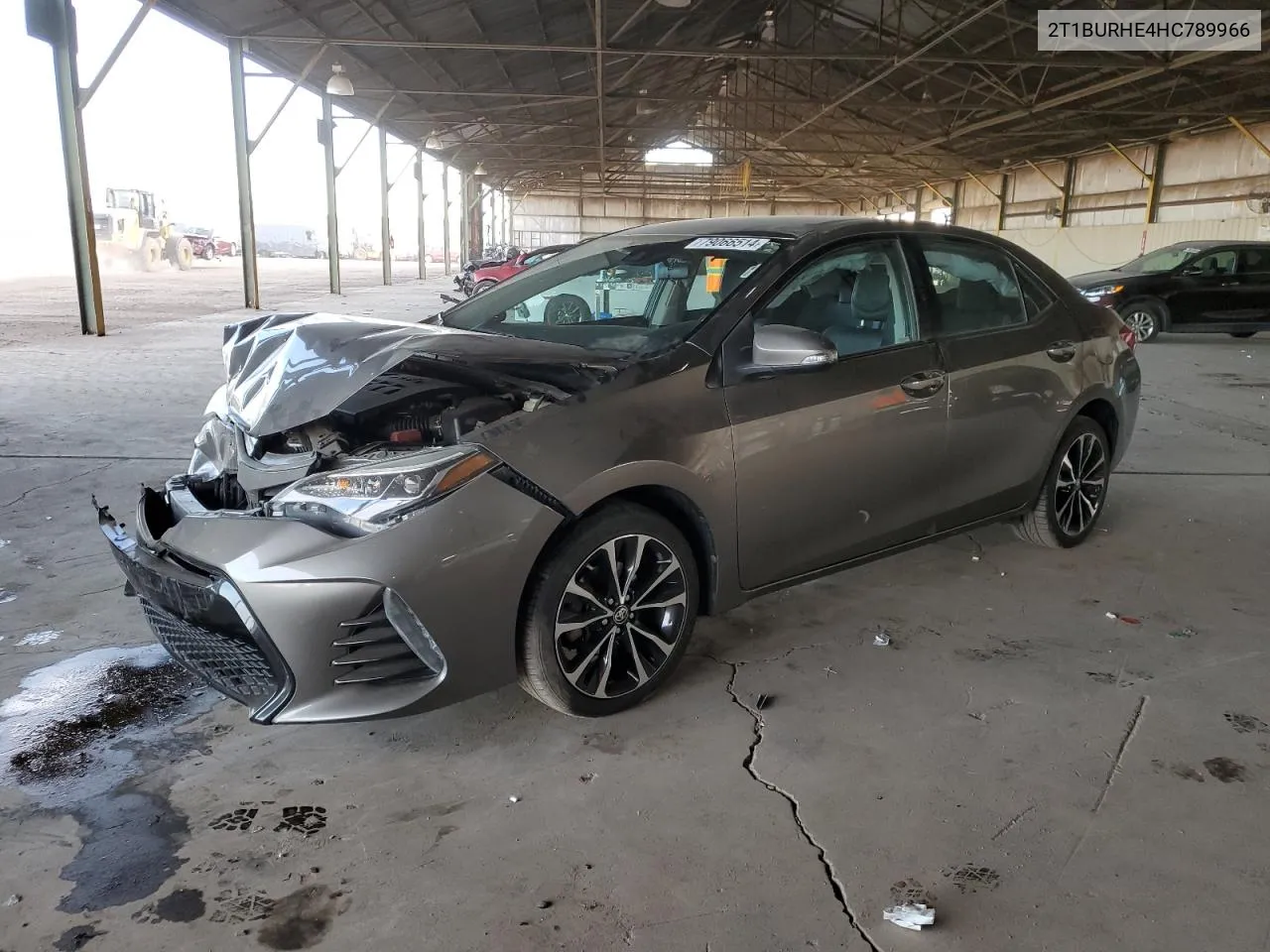 2017 Toyota Corolla L VIN: 2T1BURHE4HC789966 Lot: 79066514