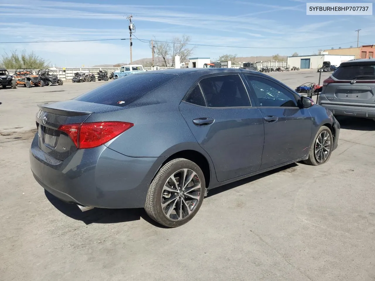 2017 Toyota Corolla L VIN: 5YFBURHE8HP707737 Lot: 79140024