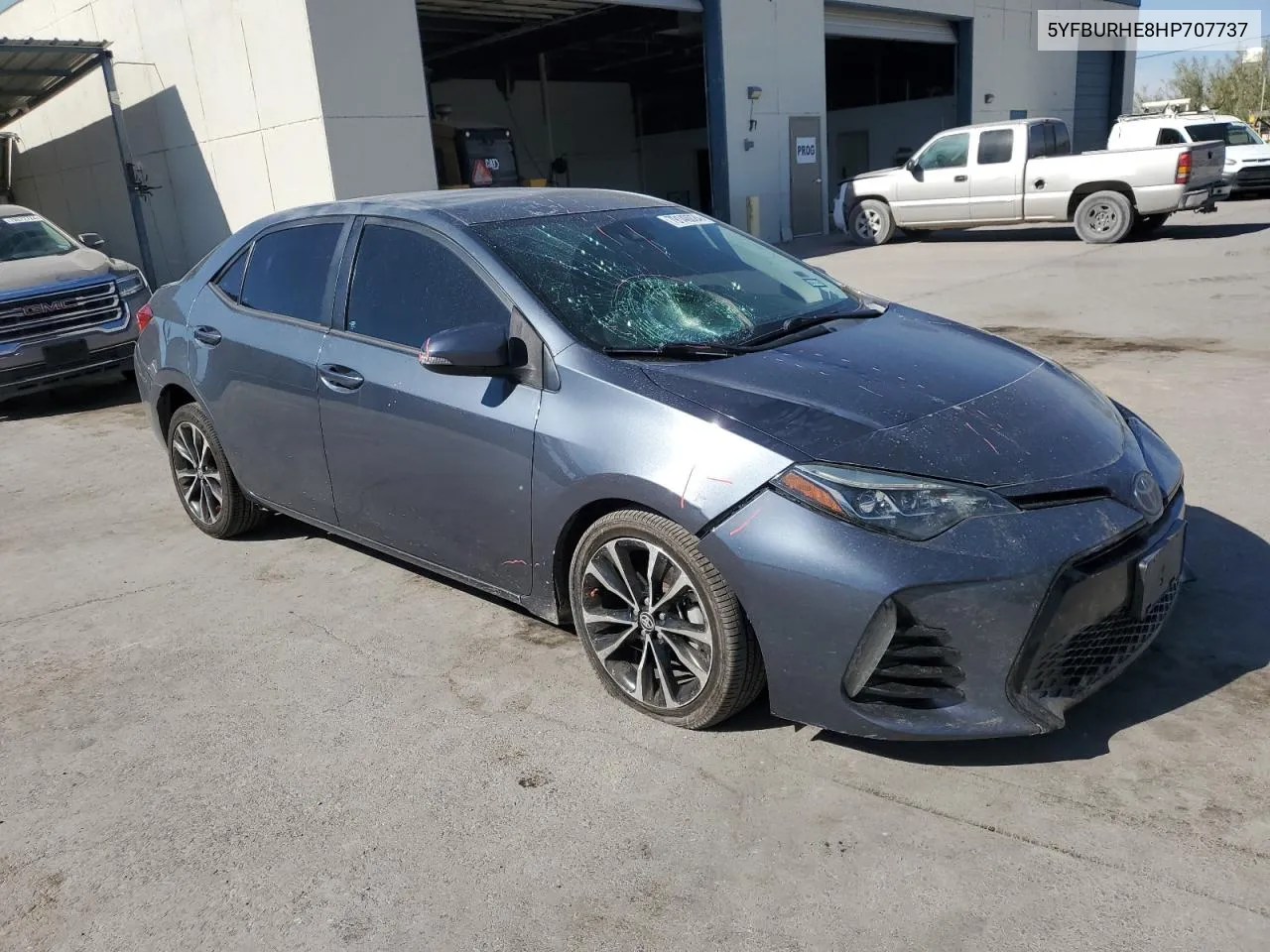 2017 Toyota Corolla L VIN: 5YFBURHE8HP707737 Lot: 79140024