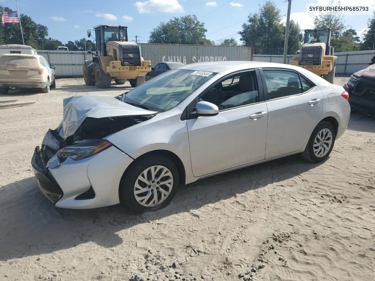 2017 Toyota Corolla L VIN: 5YFBURHE5HP685793 Lot: 79145544