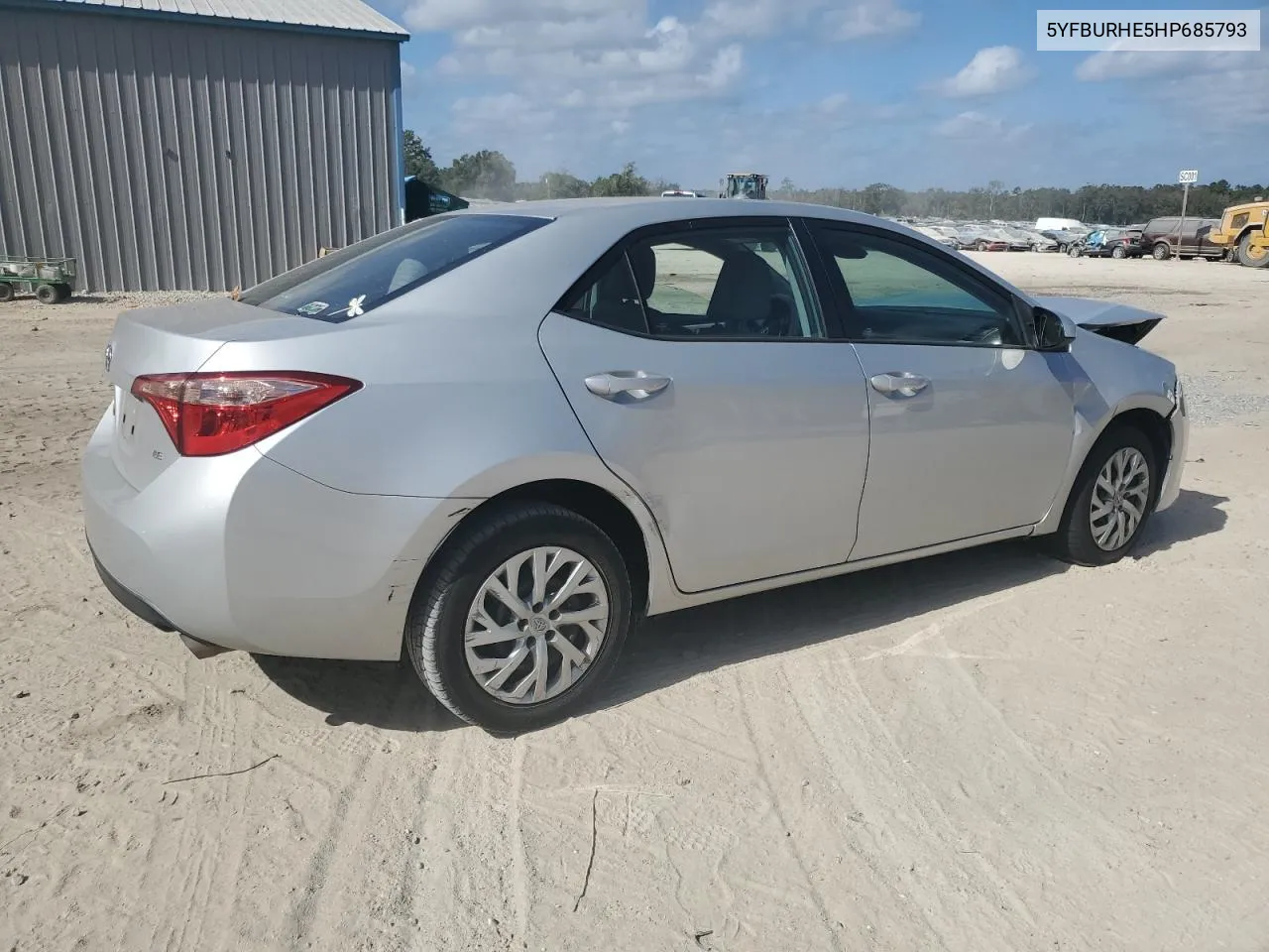 2017 Toyota Corolla L VIN: 5YFBURHE5HP685793 Lot: 79145544