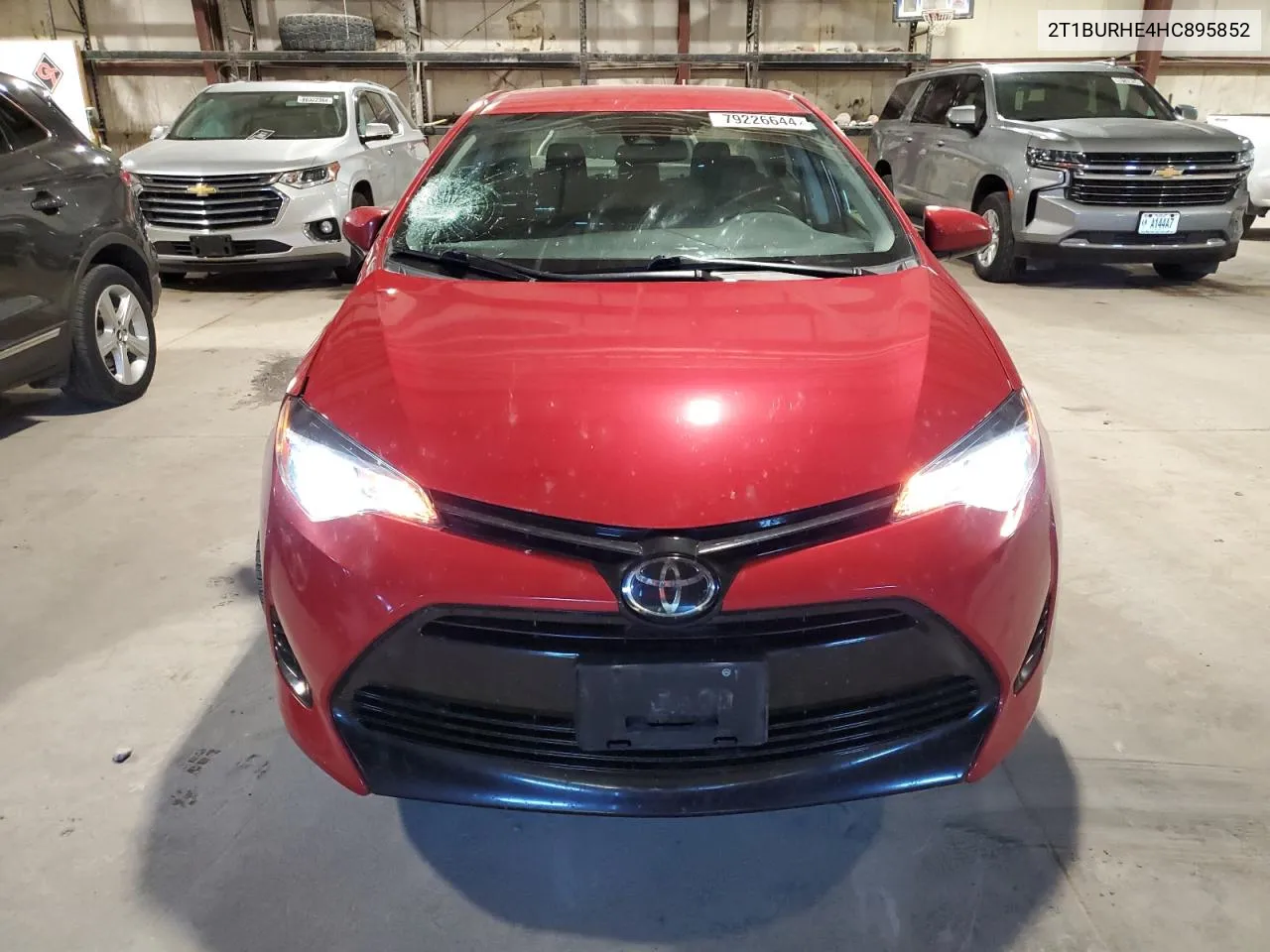 2017 Toyota Corolla L VIN: 2T1BURHE4HC895852 Lot: 79226644