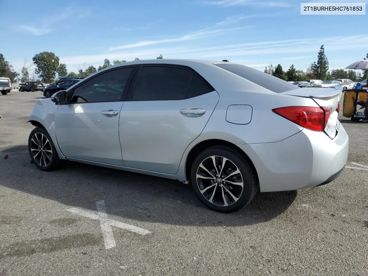 2017 Toyota Corolla L VIN: 2T1BURHE5HC761853 Lot: 79255544