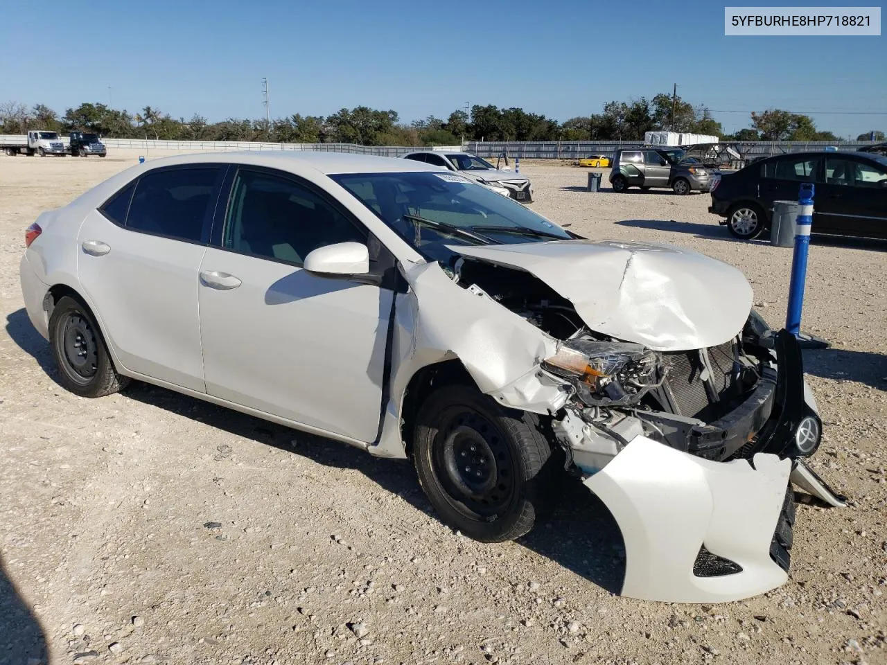 2017 Toyota Corolla L VIN: 5YFBURHE8HP718821 Lot: 79352914