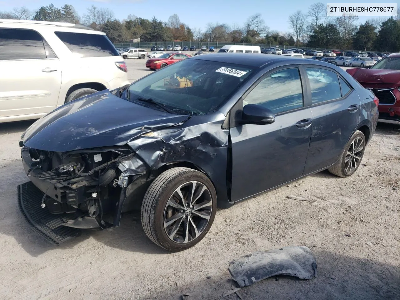 2T1BURHE8HC778677 2017 Toyota Corolla L