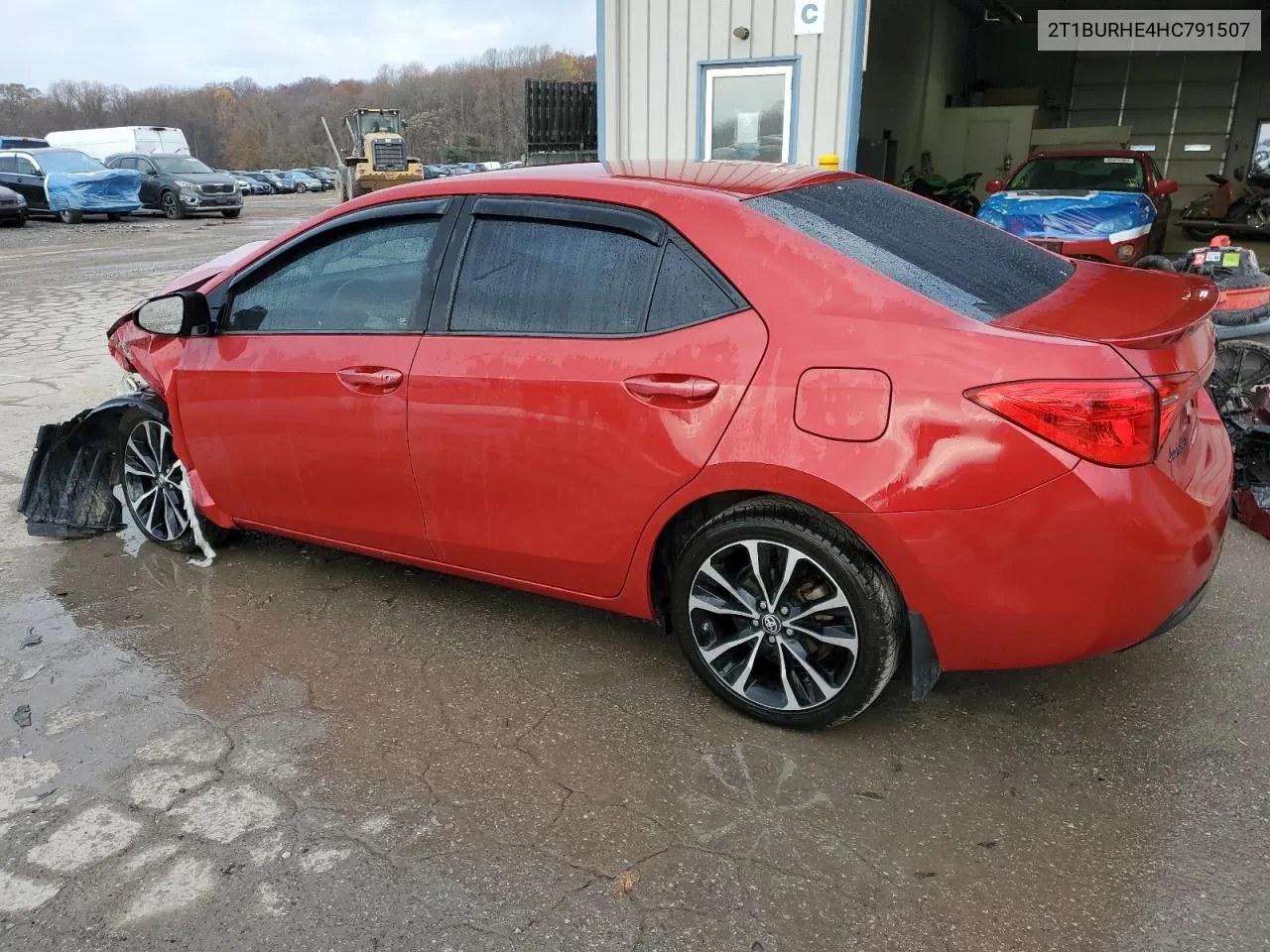 2017 Toyota Corolla L VIN: 2T1BURHE4HC791507 Lot: 79650714