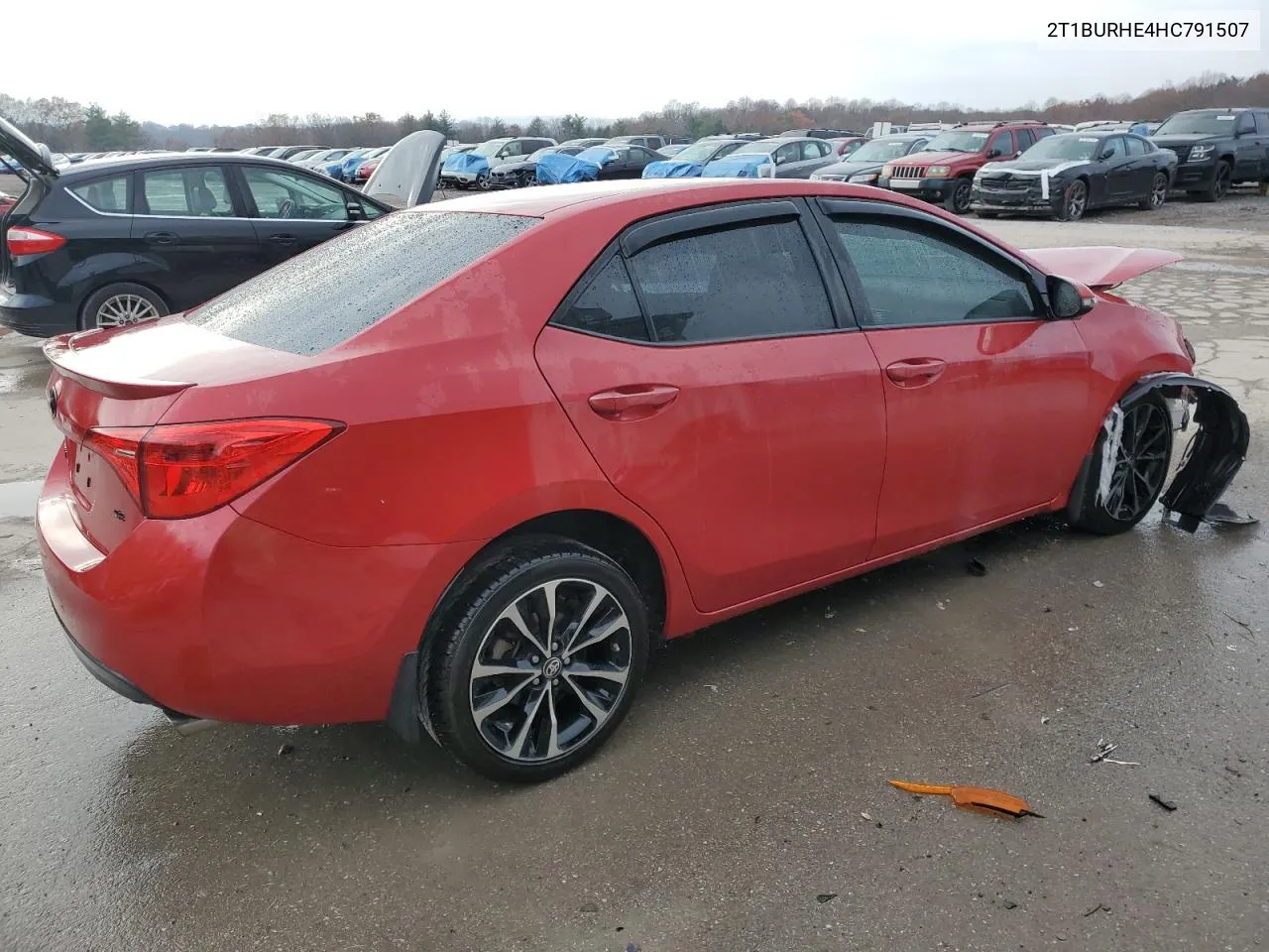 2017 Toyota Corolla L VIN: 2T1BURHE4HC791507 Lot: 79650714