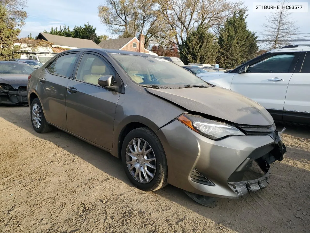 2017 Toyota Corolla L VIN: 2T1BURHE1HC835771 Lot: 79652814