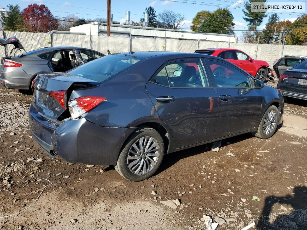 2017 Toyota Corolla L VIN: 2T1BURHE0HC780410 Lot: 79704714