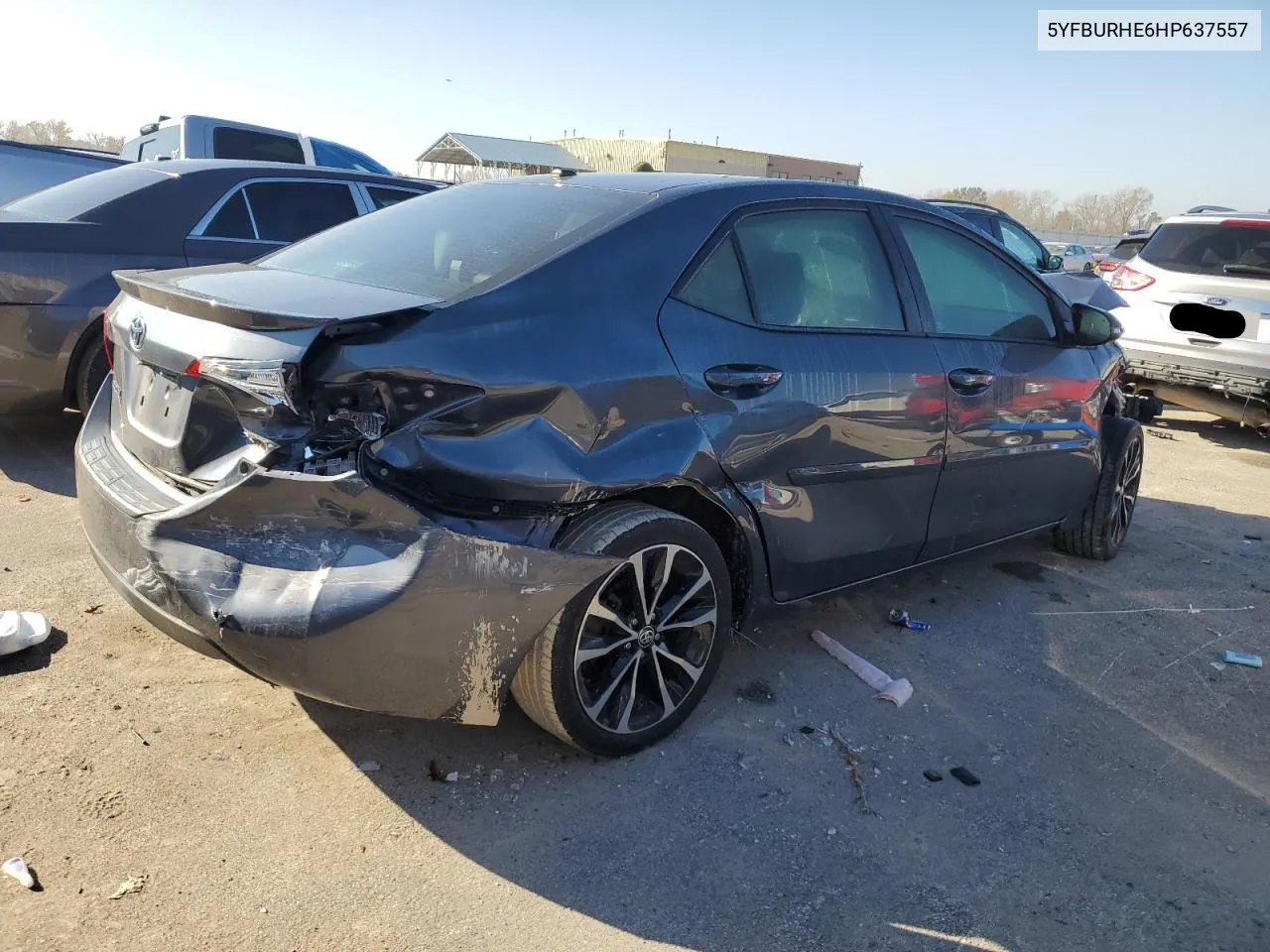 2017 Toyota Corolla L VIN: 5YFBURHE6HP637557 Lot: 79705084