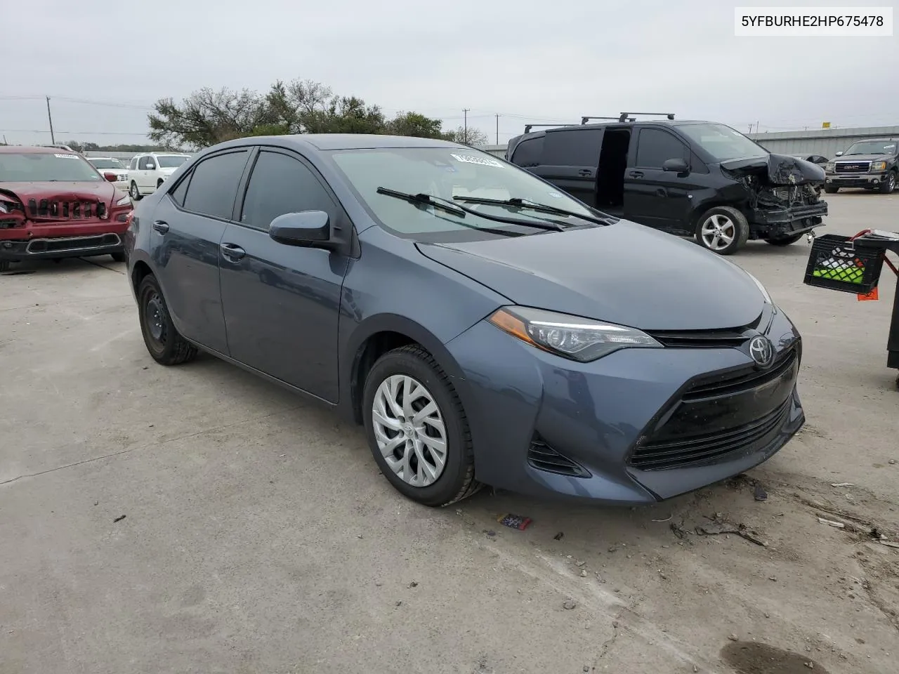 2017 Toyota Corolla L VIN: 5YFBURHE2HP675478 Lot: 79830874