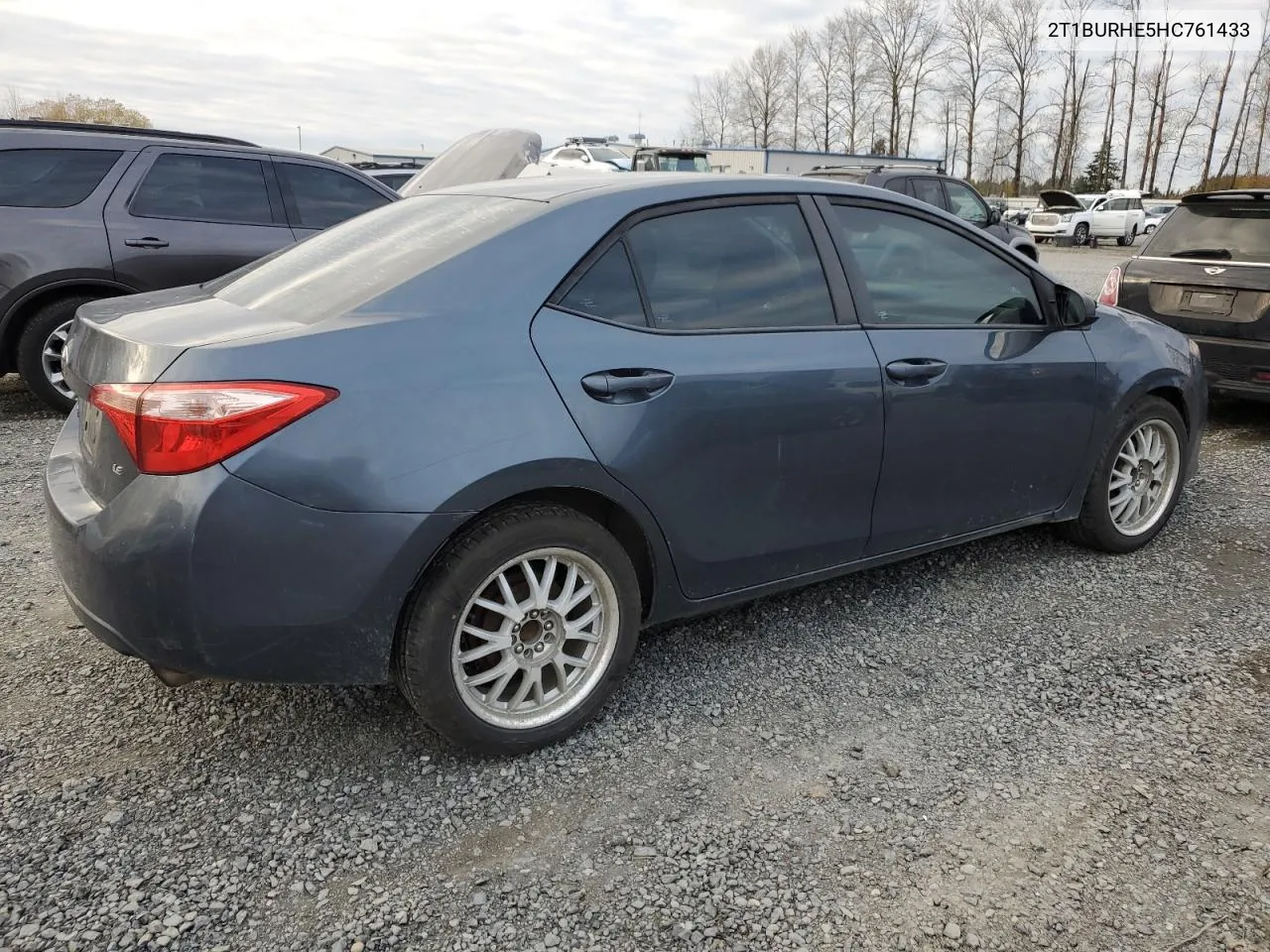 2017 Toyota Corolla L VIN: 2T1BURHE5HC761433 Lot: 79858494