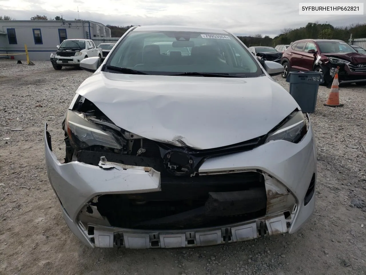 2017 Toyota Corolla L VIN: 5YFBURHE1HP662821 Lot: 79953964