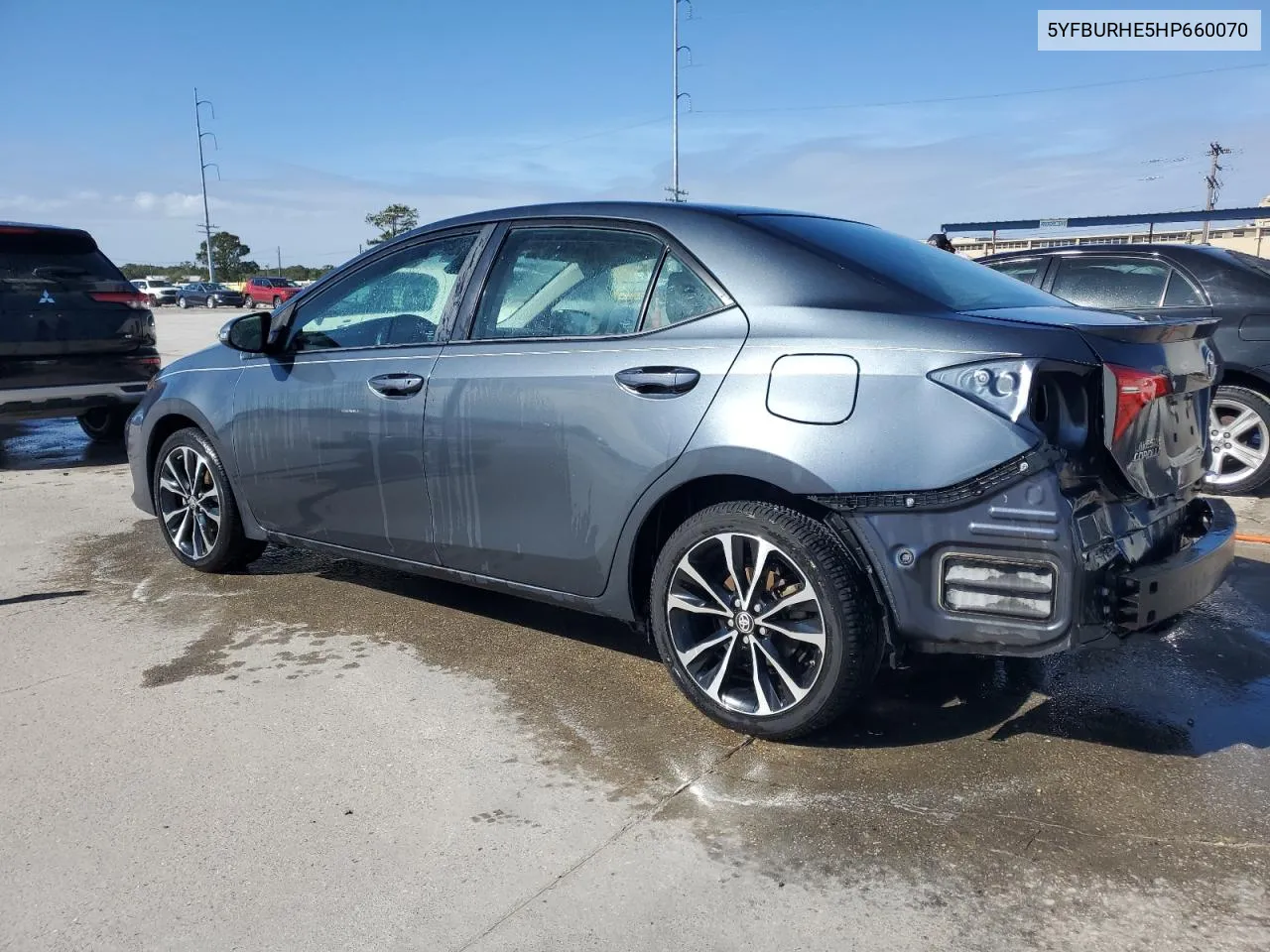 2017 Toyota Corolla L VIN: 5YFBURHE5HP660070 Lot: 80159784