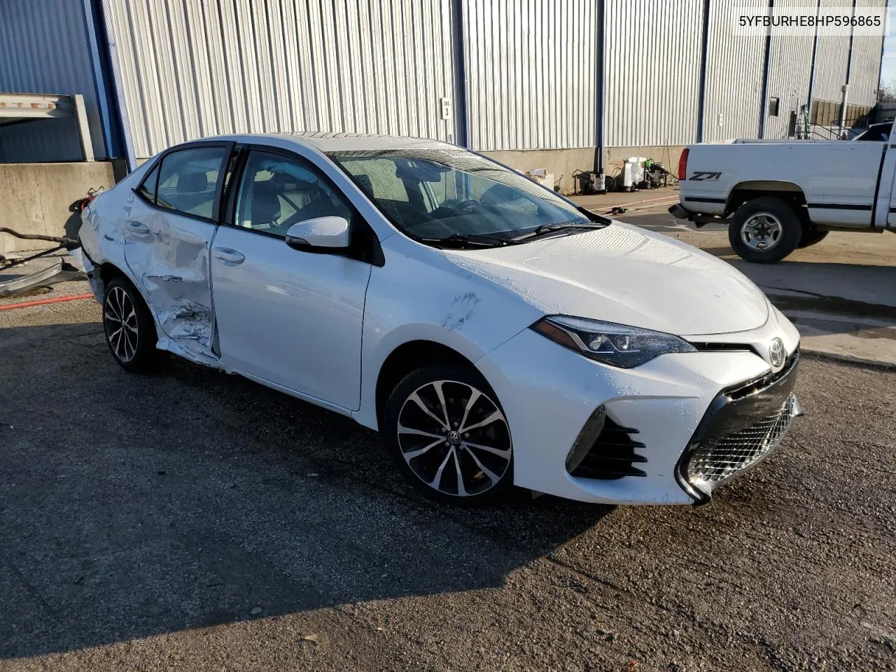 2017 Toyota Corolla L VIN: 5YFBURHE8HP596865 Lot: 80237734