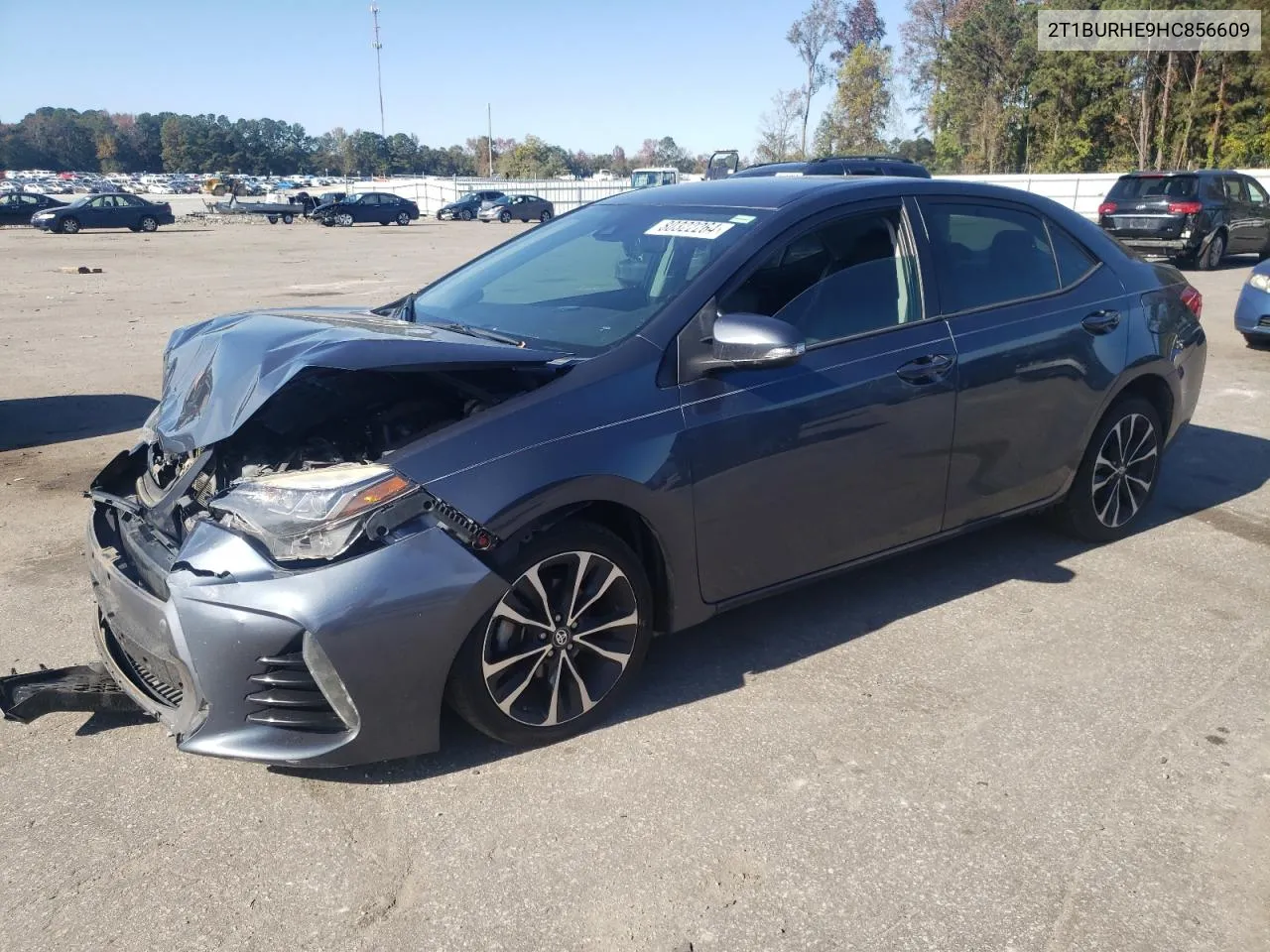 2017 Toyota Corolla L VIN: 2T1BURHE9HC856609 Lot: 80322264