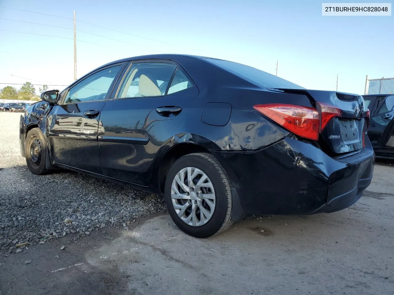 2017 Toyota Corolla L VIN: 2T1BURHE9HC828048 Lot: 80629684